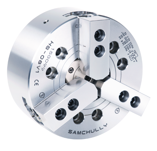 Samchully | HS-06A05 Токарный трехкулачковый механизированный патрон