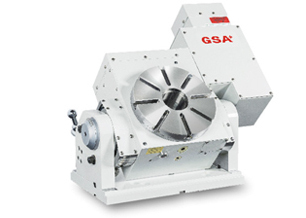 Двухосевые столы с ручным наклоном GSA+ серии CNCMT‑200~630RR